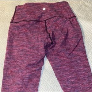 Lululemon purple/pink leggings